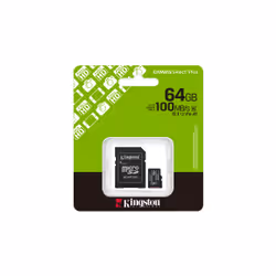 Kingston Technology 64 GB microSDXC Canvas Select Plus Gen3 100MB/s A1 (Adaptateur SD inclus) - Vue supplémentaire 5
