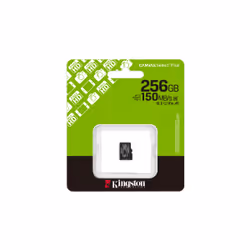 Kingston Technology 256GB micSDXC Canvas Select Plus Gen3 150R A1 (Adaptateur SD non inclus)