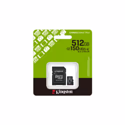 Kingston Technology 512 GB microSDXC Canvas Select Plus Gen3 150MB/s A1 (Adaptateur SD inclus) - Vue supplémentaire 5