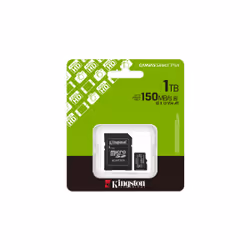 Kingston Technology 1 TB microSDXC Canvas Select Plus Gen3 150MB/s A1 (Adaptateur SD inclus) - Vue supplémentaire 5