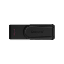Kingston Technology DataTraveler 64GB Portable USB 3.2 Gen 1 Exodia S (Noir/Noir)