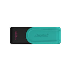 Kingston Technology DataTraveler 128GB Portable USB 3.2 Gen 1 Exodia S (Noir/Turquoise)