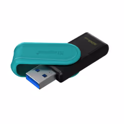 Kingston Technology DataTraveler 128GB Portable USB 3.2 Gen 1 Exodia S (Noir/Turquoise)
