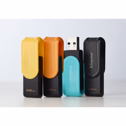 Kingston Technology DataTraveler 512 GB Portable USB 3.2 Gen 1 Exodia S (Noir/Jaune) - Vue supplémentaire 6