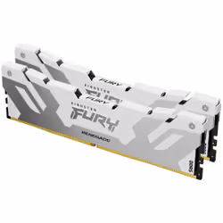 Kingston Technology FURY 48 Go 8000 MT/s DDR5 CL38 DIMM (Kit de 2) Renegade White, 48 Go, 2 x 24 Go, DDR5, 288-pin DIMM