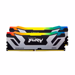Kingston Technology FURY 48GB 8800MT/s DDR5 CL42 CUDIMM (Kit de 2) Renegade RGB Silver, 48 Go, 2 x 24 Go, DDR5, 288-pin DIMM