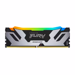 Kingston Technology FURY 24GB 8000MT/s DDR5 CL38 DIMM Renegade RGB Silver, 24 Go, 1 x 24 Go, DDR5, 288-pin DIMM