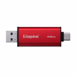 Kingston Technology 512 GB Dual USB-A/C Portable SSD, Up to 1050MB/s USB 3.2 Gen 2 - Vue supplémentaire 2