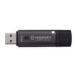 Kingston Technology IronKey 64 Go Locker Plus 50 G2, FIPS 197, AES-256 - Vue supplémentaire 2
