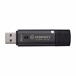 Kingston Technology IronKey 256 Go Locker Plus 50 G2, FIPS 197, AES-256 - Vue supplémentaire 2