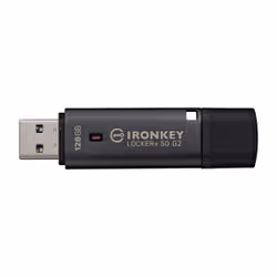 Kingston Technology IronKey 128 Go Locker Plus 50 G2, FIPS 197, AES-256 - Vue supplémentaire 2