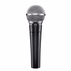 Shure SM58, Microphone de scène/direct, 50 - 15000 Hz, Cardioïde, Noir