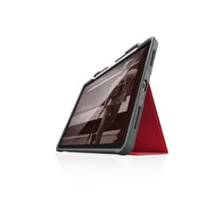 STM Dux Plus 11" Folio Rouge, Transparent