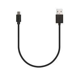 Veho VCL-001-M-20CM câble USB 0,2 m USB 2.0 USB A Micro-USB B Noir