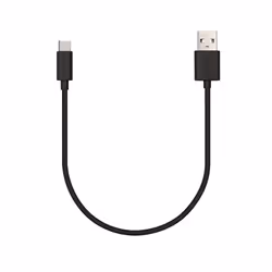 Veho VCL-002-C-20CM, 0,2 m, USB A, USB C, Noir