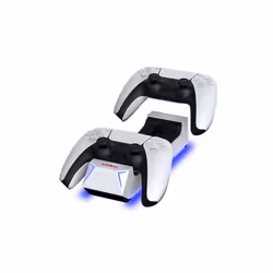 Nyko Charge Base for PlayStation 5, PlayStation 5, Socle de chargement, Blanc, USB, USB Type-C, 1 pièce(s)
