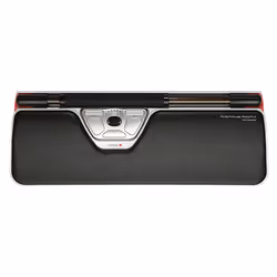 Contour Design RollerMouse Red Plus Wireless, Ambidextre, RF sans fil, 2800 DPI, Noir, Argent