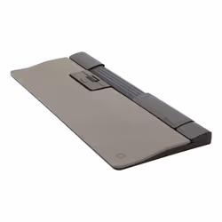 Contour Design SliderMouse Pro (avec fil) avec repose-poignets Extended en tissu gris Clair, Ambidextre, USB Type-A, 2800 DPI ...