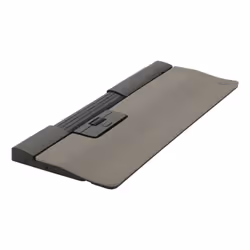 Contour Design SliderMouse Pro (avec fil) avec repose-poignets Extended en tissu gris Clair