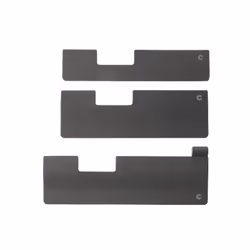 Contour Design The Extended wrist rest, Light grey fabric