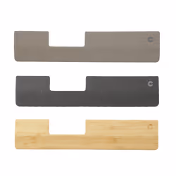 Contour Design The Extended wrist rest, Light grey fabric