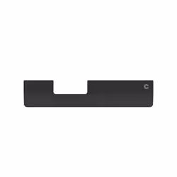 Contour Design Repose-poignets Slim en tissu gris Foncé pour RollerMouse Pro et SliderMouse Pro, Cuir végan, Noir, RollerMous ...