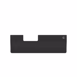 Contour Design Repose-poignets Regular en tissu gris Foncé pour RollerMouse Pro SliderMouse, Cuir végan, Noir, RollerMouse Pr ...