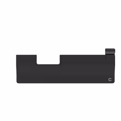 Contour Design Repose-poignets Extended en tissu gris Foncé pour RollerMouse Pro, Cuir végan, Noir, RollerMouse Pro, 151,7 x ...
