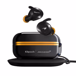 Klipsch T5 II, Sans fil, Musique, 10 - 19 Hz, Écouteurs, Noir