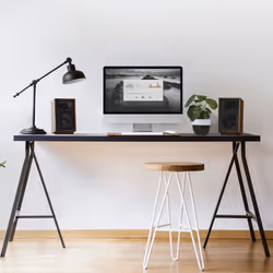 Klipsch ProMedia Heritage 2.1 set d'enceintes Universel Noyer 2.1 canaux 2-voies 35 W Bluetooth