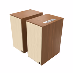 Klipsch The Nines, 2-voies, 2.0 canaux, Avec fil &amp;sans fil, 240 W, 34 - 25000 Hz, Noyer