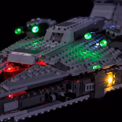 Light My Bricks LEGO Star Wars Imperial Light Cruiser Kit d'éclairage Gris