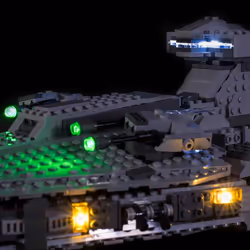 Light My Bricks LEGO Star Wars Imperial Light Cruiser Kit d'éclairage Gris
