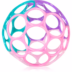 Les jouets sont le moyen idéal pour favoriser le développement des tout petits. Le jouet Oball Classic Pink/Purple ne diverti ...