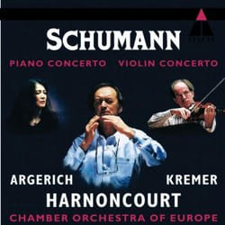 Warner Music Nikolaus Harnoncourt - Schumann: Piano Concerto and Violin Concerto, CD Classique