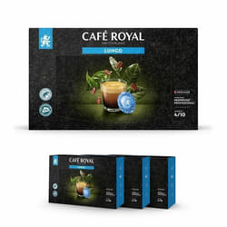 150 Capsules Compatibles NESPRESSO PRO® - CAFÉ LUNGO - Dosettes by Café Royal®