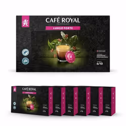 300 Capsules Compatibles NESPRESSO PRO® - CAFÉ LUNGO FORTE - Dosettes by Café Royal®