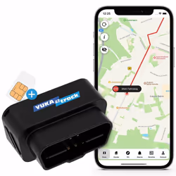 Yukatrack YTOBD2GPS, Universel, Dispositif GPS, Noir, SIM unique, 1 pièce(s)