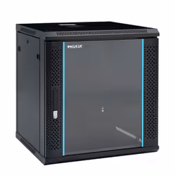Phasak PHO 2112D étagère 12U Rack monté sur le mur Noir