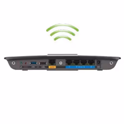 Linksys EA6900 routeur sans fil Gigabit Ethernet Bi-bande (2,4 GHz / 5 GHz) Noir