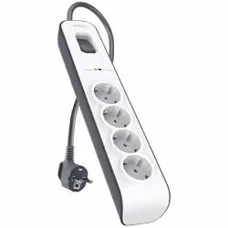 Belkin BSV400VF2M, 525 J, 4 sortie(s) CA, Blanc, 2 m