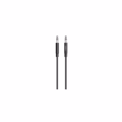 Belkin 3.5mm - 3.5mm, 1.25m, 3,5mm, Mâle, 3,5mm, Mâle, 1,25 m, Noir