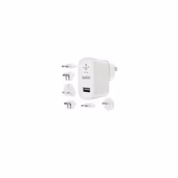 Belkin Kit de voyage international, Intérieure, Secteur, 2,4 A, Blanc