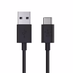 Belkin USB-A - USB-C, 1.8m, 1,8 m, USB A, USB C, USB 2.0, Mâle/Mâle, Noir