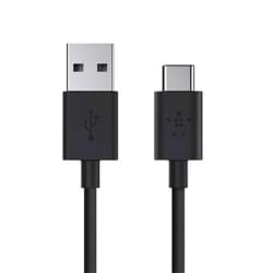 Belkin USB-A - USB-C, 1.8m câble USB 1,8 m USB 2.0 USB A USB C Noir