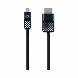 Belkin Mini DisplayPort to HDTV Cable, 3,6 m, Mini DisplayPort, HDMI, Mâle, Mâle, Noir