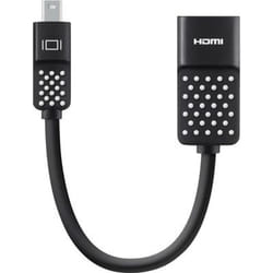 Belkin Mini DisplayPort/HDMI 0,127 m Noir