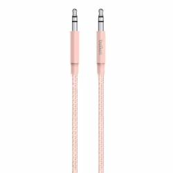 Belkin AV10164bt04-C00, 3,5mm, Mâle, 3,5mm, Mâle, 1,2 m, Rose
