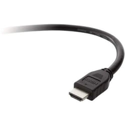 Belkin 3m, 2xHDMI câble HDMI HDMI Type A (Standard) Noir