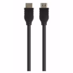 Belkin 5m, 2xHDMI, 5 m, HDMI Type A (Standard), HDMI Type A (Standard), 3840 x 2160 pixels, Noir
